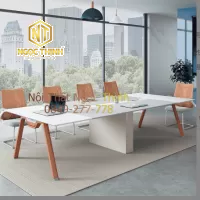 Bàn họp 2m4 kích thước chuẩn dành cho 8-10 người